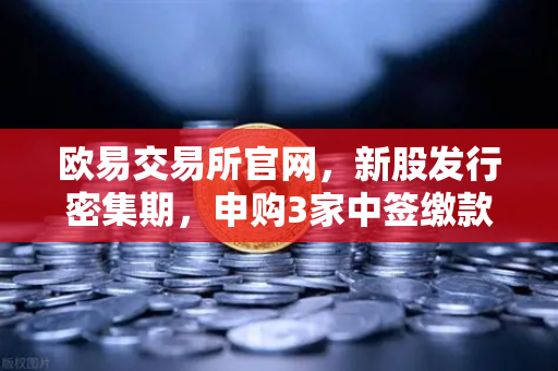 欧易交易所官网，新股发行密集期，申购3家中签缴款1家新股上市1家全解读